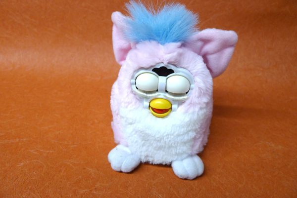 l135 operation verification settled pink Furby 1999 year made Japanese TOMY virtual pet toy collection /60