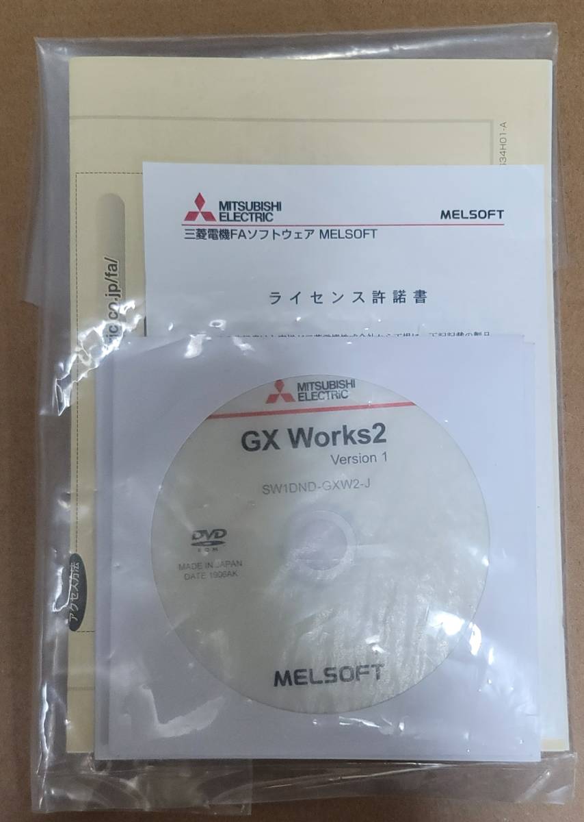 三菱シーケンサエンジニアリングソフトウェア MELSOFT GXWORKS2 日本語 サイトライセンス版