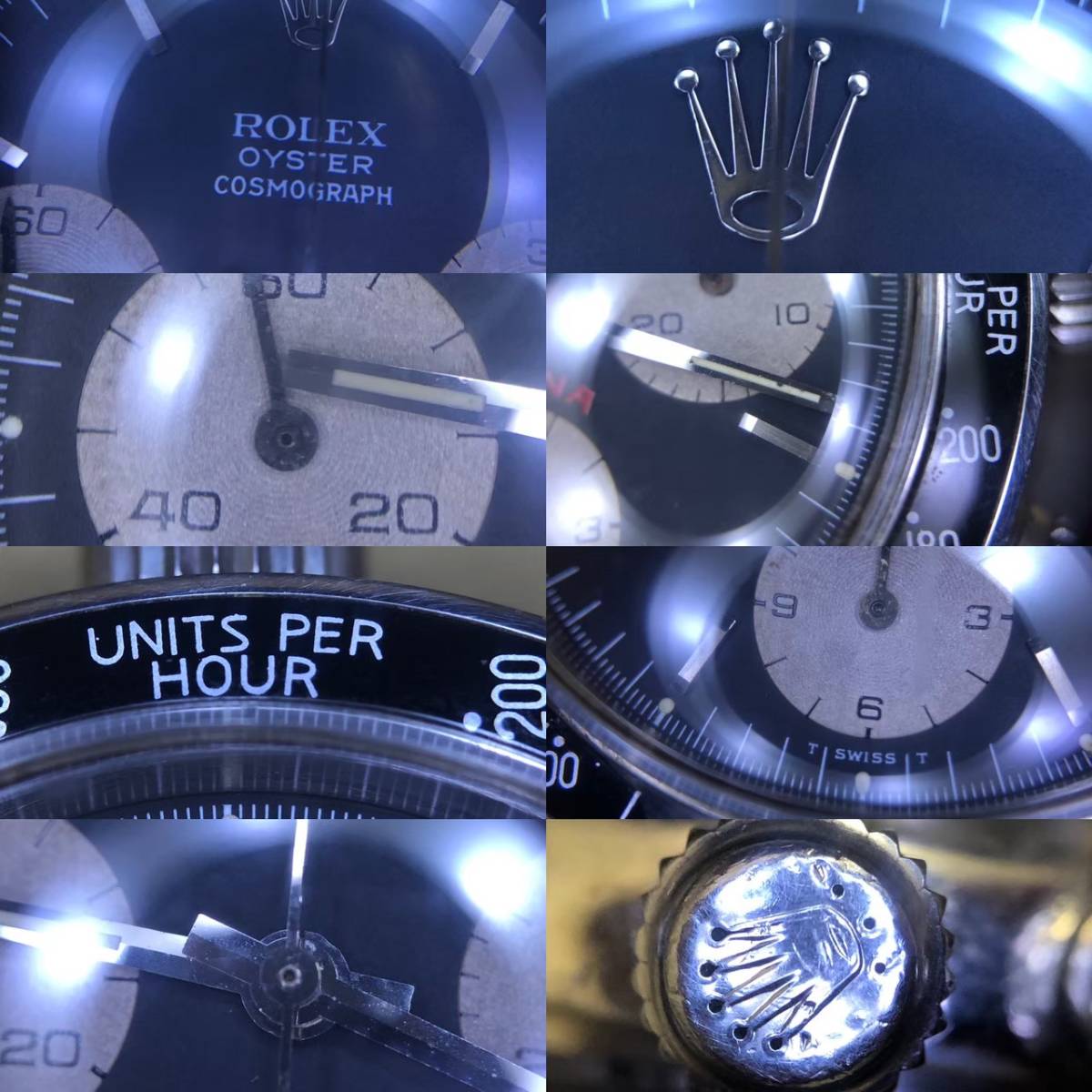 ”信長デイトナ”ブラックダイヤル　ジュネーブ本社レストレーション公認個体！ROLEX　DAYTONA　Ref.6263(60サイズ)_画像2