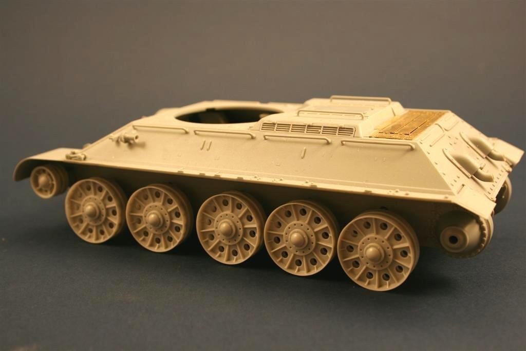 パンツァーアート RE35-108 1/35 T-34戦車 ホイールセット(スターリングラード・初期型)_画像2