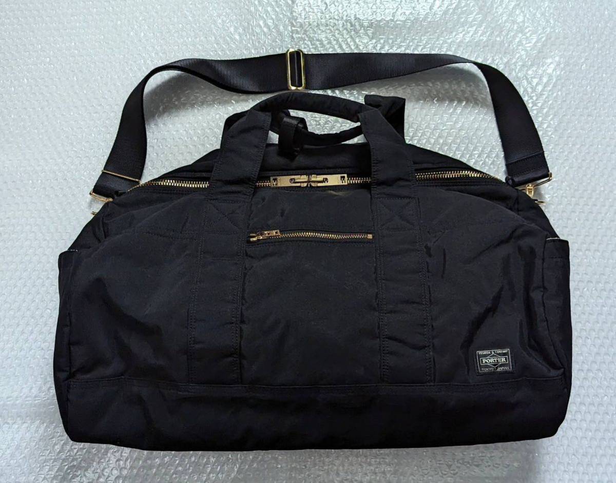 美品 PORTER 2WAY DRAFT ボストンバッグ ドラフト バッグ 廃盤モデル