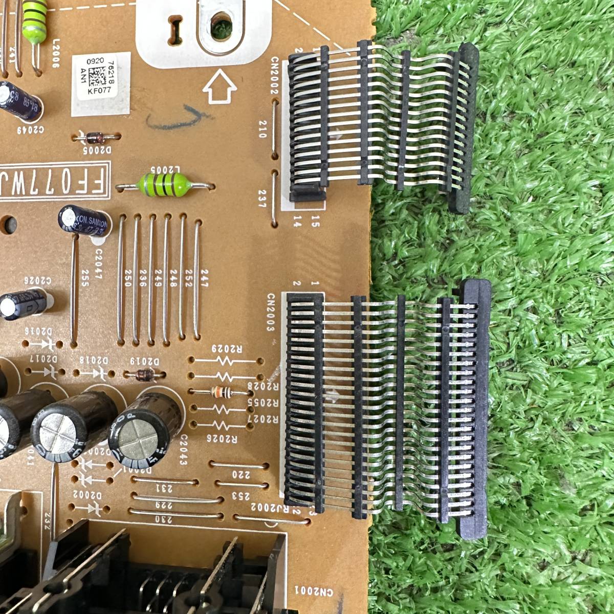 SHARP BD-HDW35 ブルーレイディスク用マザーボード FF077WJ オーディオ基板 動作確認済み#GK1196_画像3