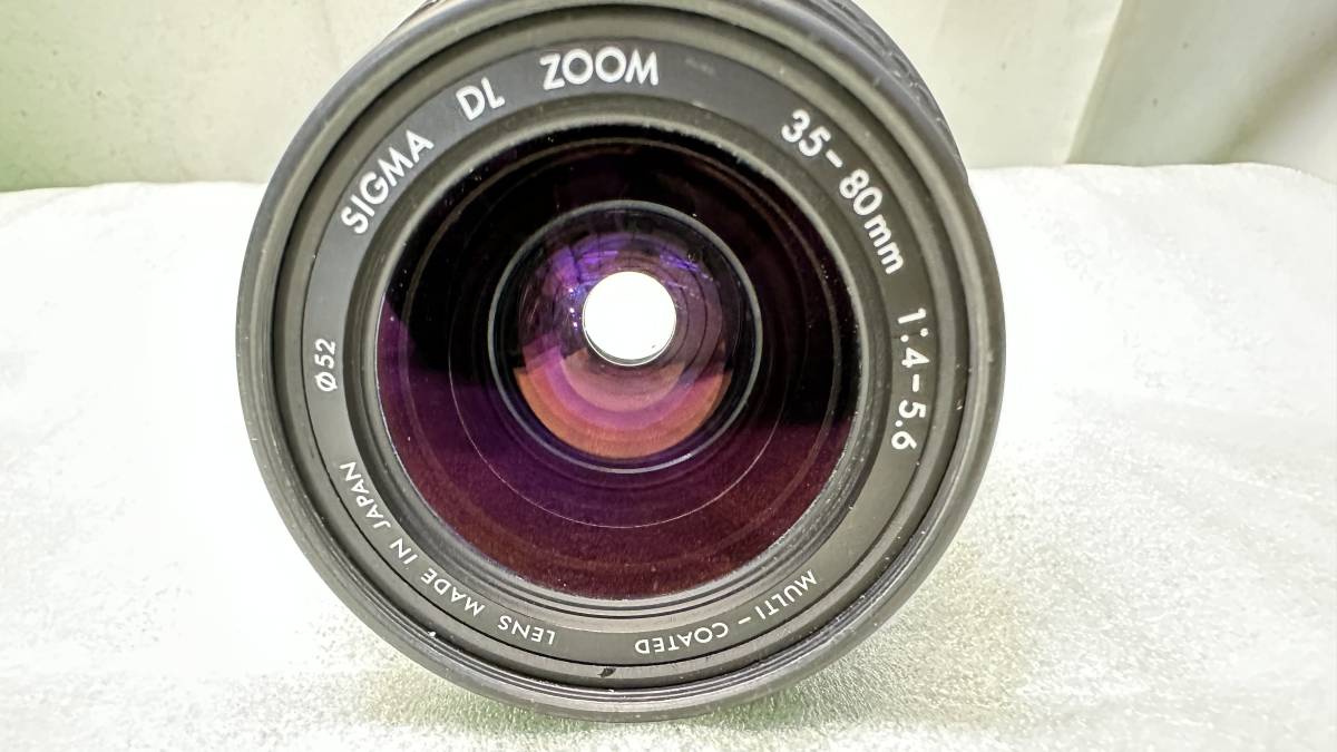  Sigma SIGMA ZOOM DL 35-80mm 1:4-5.6 lens #GK1348