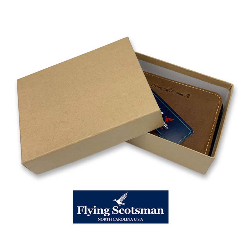 全3色 Flying Scotsman（フライングスコッツマン）リアルレザー ステッチデザイン コインケース 小銭入れ