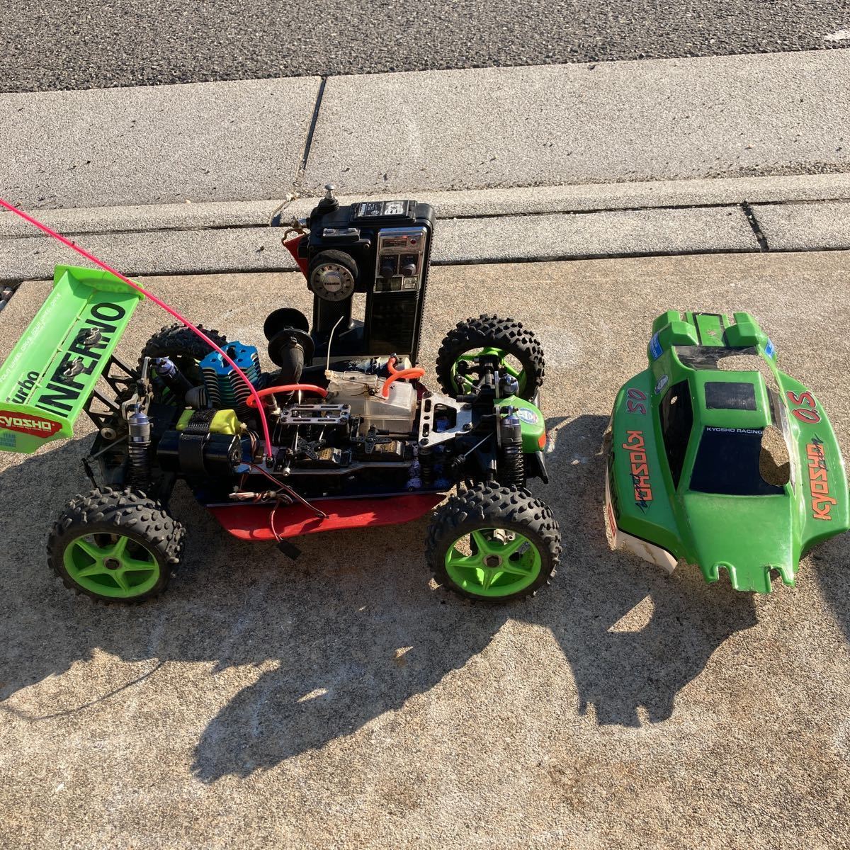 Yahoo!オークション - 京商 ターボインファーノ エンジンカー 旧 Yahoo!オークション - 京商 ターボインファーノ エンジンカー 旧