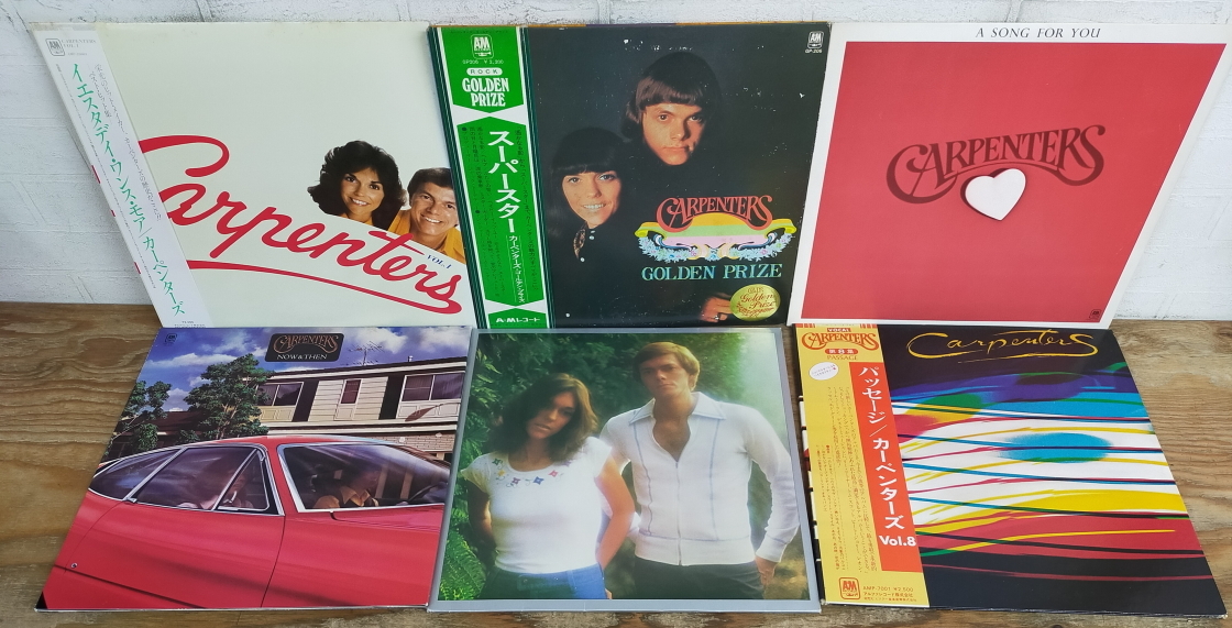 カーペンターズレコード3セット Yahoo!オークション - カーペンターズ 20枚 LP レコード まとめ
