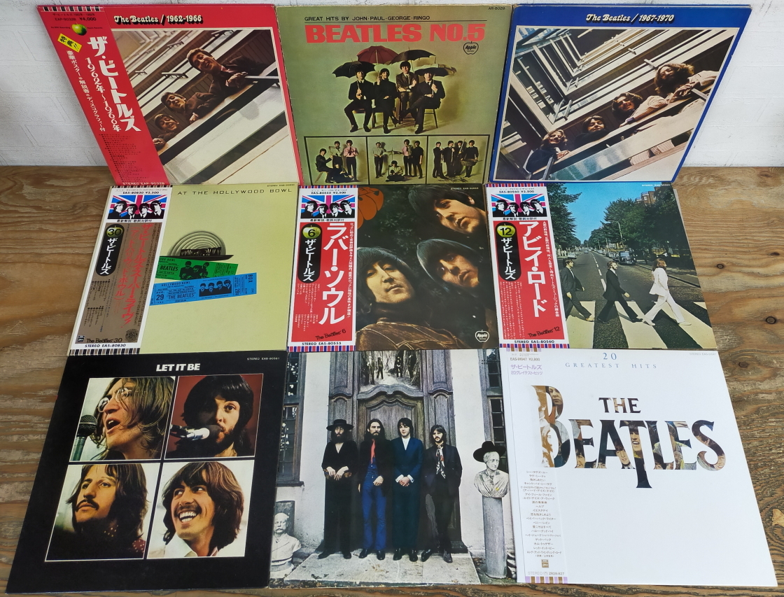ヤフオク! - ビートルズ Beatles関連 27枚 LP レコード ま...