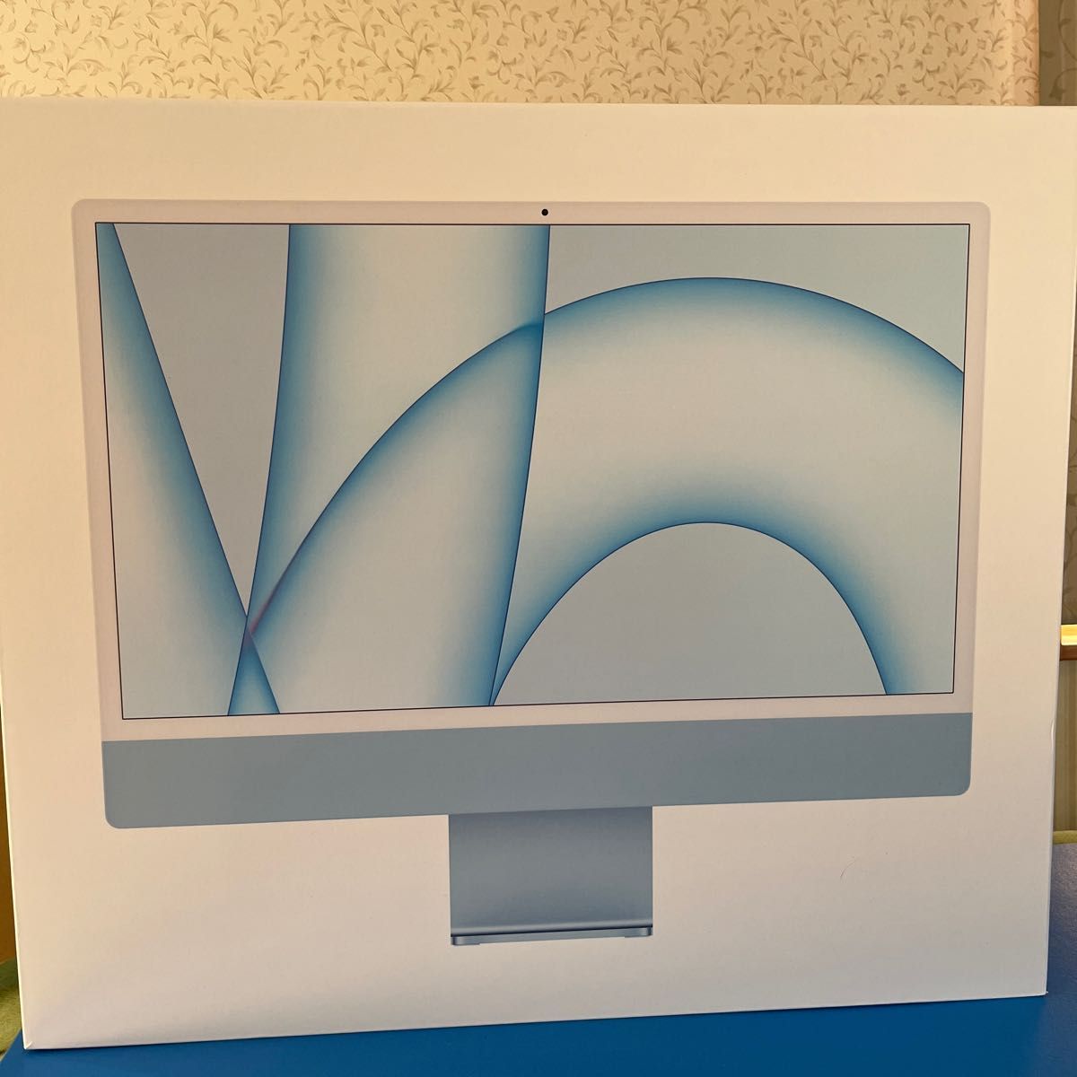 Apple iMac 24インチ M1 8コアGPU 8GB 256GB Ethernet MGPK3J/A A2438 ブルー