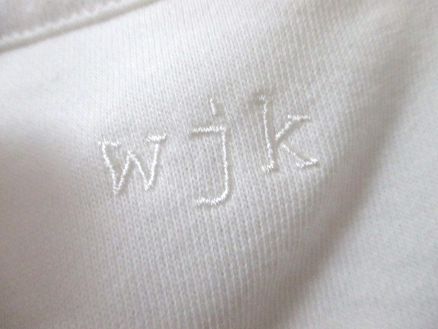 *wjk/ двойной J Kei тренировочный брюки / легкий брюки / мужской /M/ белый * новый товар 