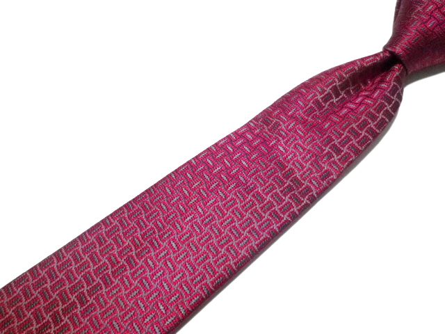 大きい割引 ◇Charvet/シャルベ◇高級 シルクネクタイ/3.3万 ジャカード 美発色 ネクタイ一般