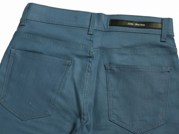 美品*ZARA MAN ザラマン*ZARA-Blue-Dnm*ライトブルー*メンズ*スキニーストレッチデニム*ジーンズ*EUR36,USA29,MEX29*S相当*春夏秋冬_画像3