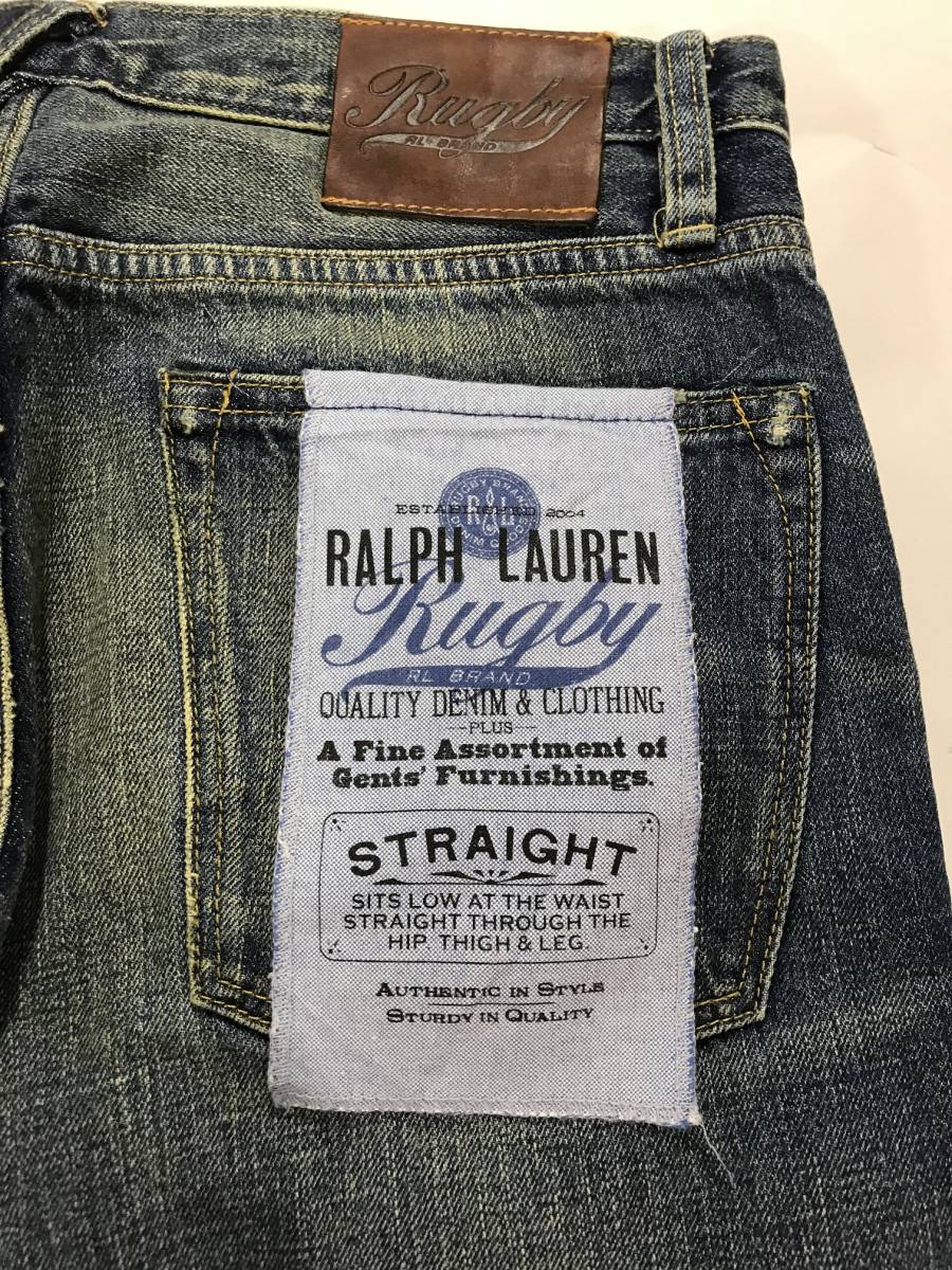  new goods 10721 rugby W28 jeans Polo Ralph Lauren polo ralph lauren Vintage Denim pants strut 