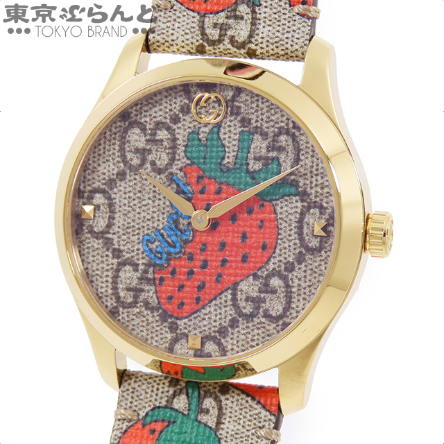早割クーポン! GUCCI GUCCI 腕時計 いちご - www.youngfarmers.org