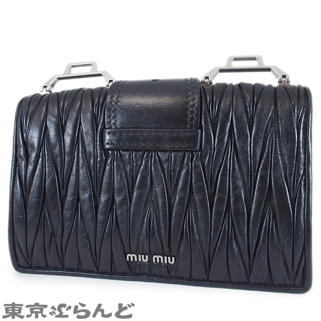 101638260 1円 ミュウミュウ miumiu マテラッセ ショルダーバッグ