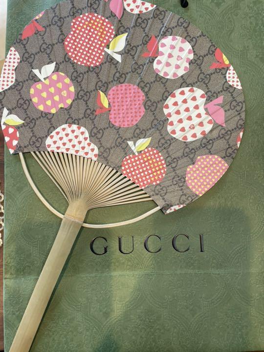 最大89%OFFクーポン GUCCI グッチ ノベルティ うちわ ミニ袋
