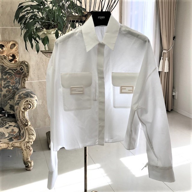FENDI 2023ss 完売 ポプリンシャツ chiptuning-plus.be