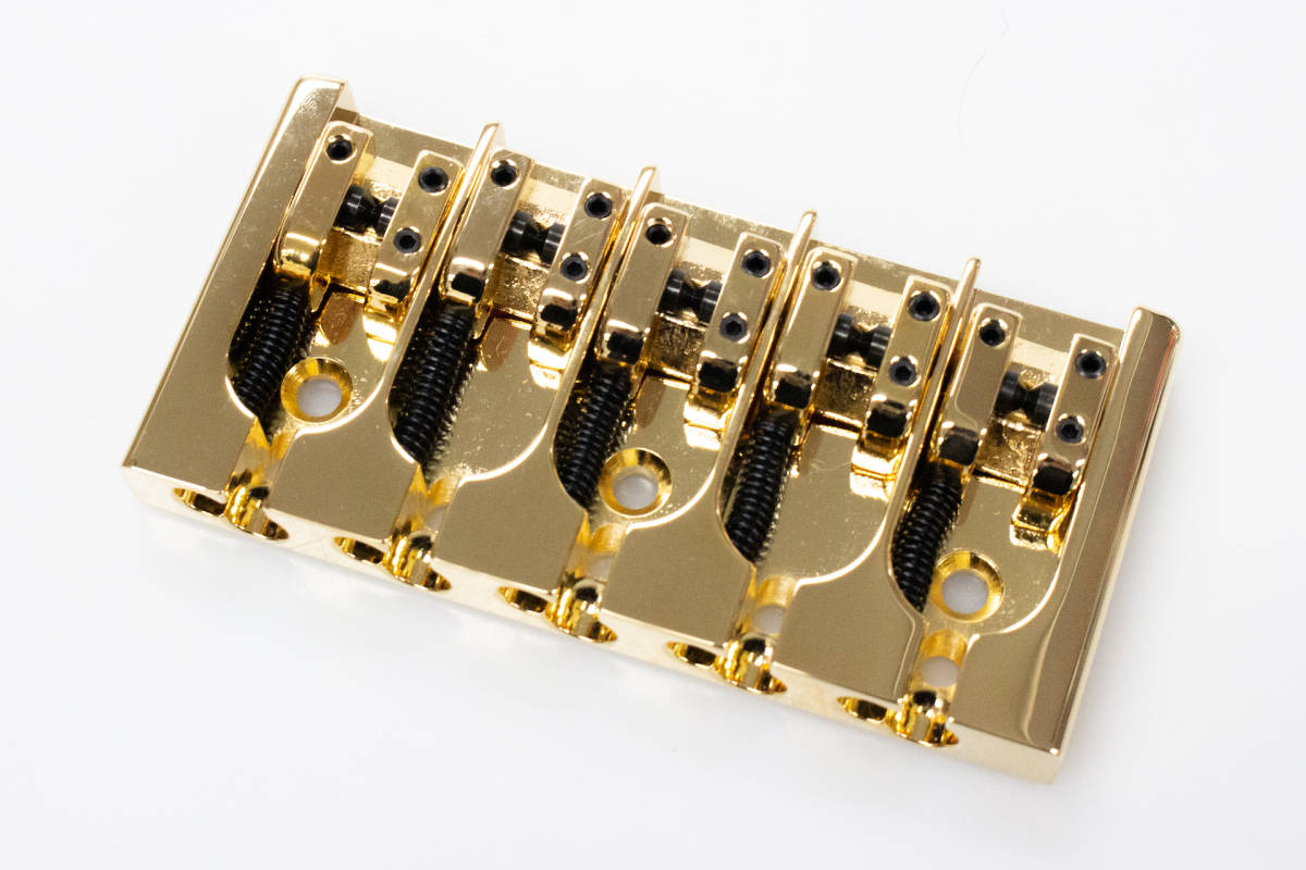 [new]Hip Shot / 5 Strings Bass Bridge A Style GOLD.708 18 mm P Brass[ Yokohama shop ]