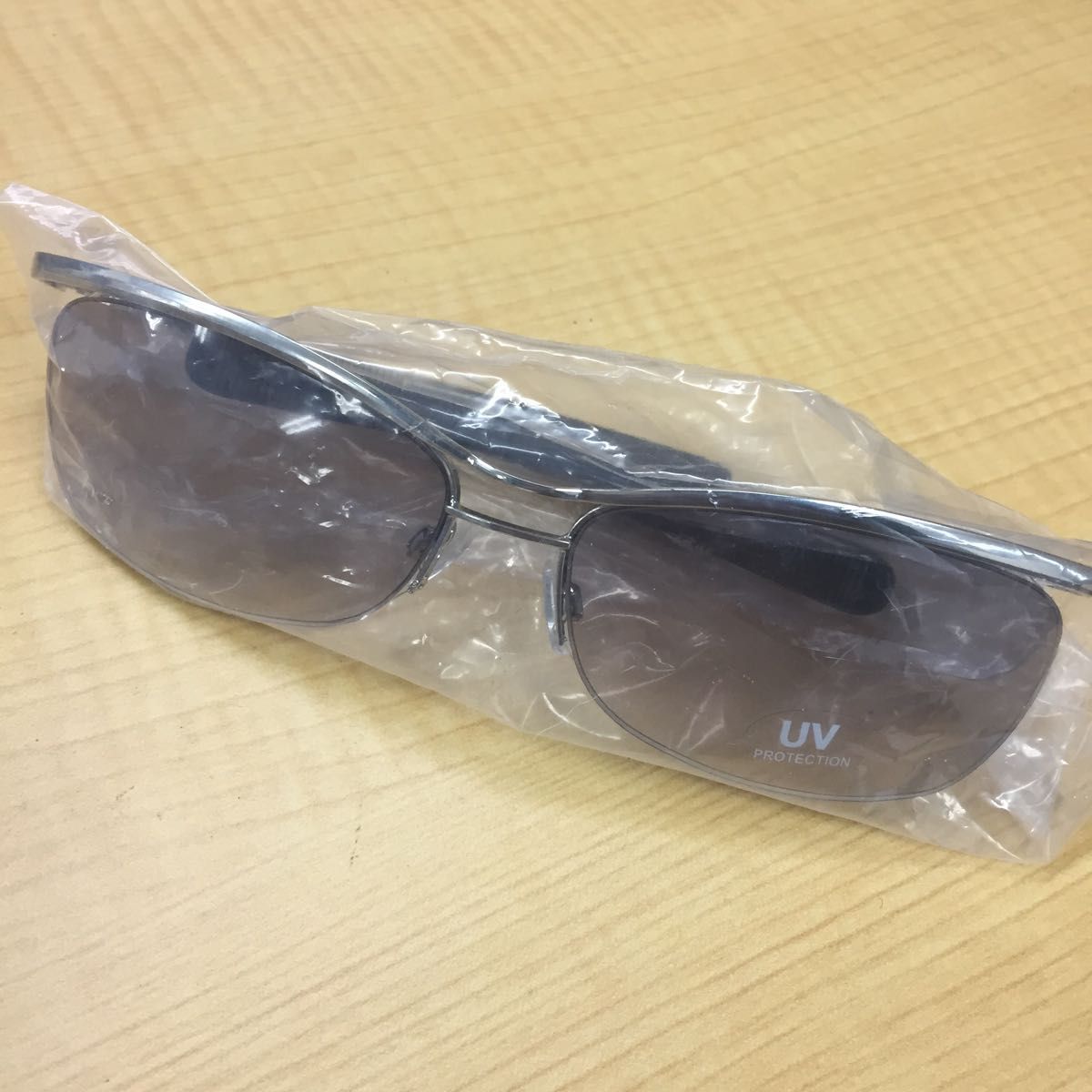  リームレス型 サングラス メンズ UV ちょいワル系 眼鏡 メガネ 男性用