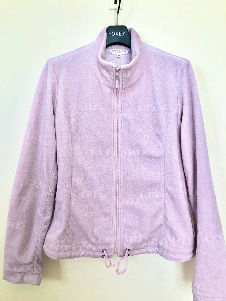LEONARD】新品 高級ベロアビジュージャケット キラキラ カンカン www