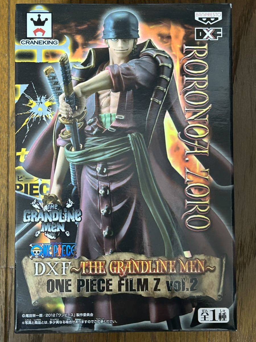 新品・未開封【ロロノア・ゾロ】ワンピース DXF～THE GRANDLINE MEN～ ONE PIECE FILM Z vol.2 フィギュア FILMZ FIGURE