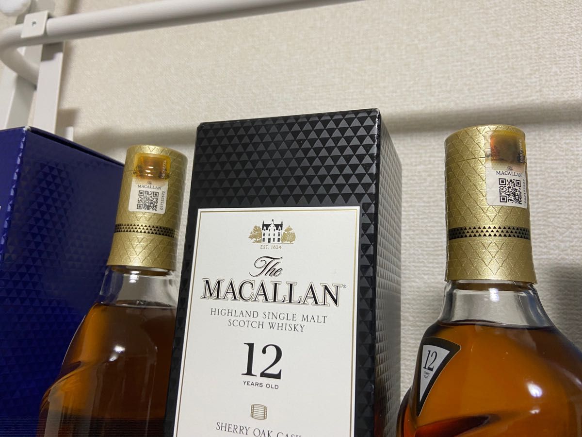 ザマッカラン　12年　飲み比べ３種類　ダブルカスク　トリプルカスク　シェリーオークカスク MACALLAN