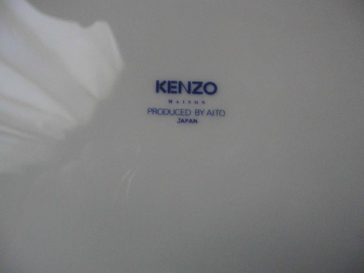 KENZO. wonderful . plate 1 sheets unused goods home storage goods 