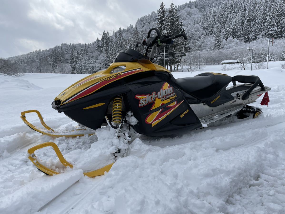 ski-doo 2003 Summit X 800HO 159 セルなし リバースあり 秋田から スキードゥー サミットの画像1