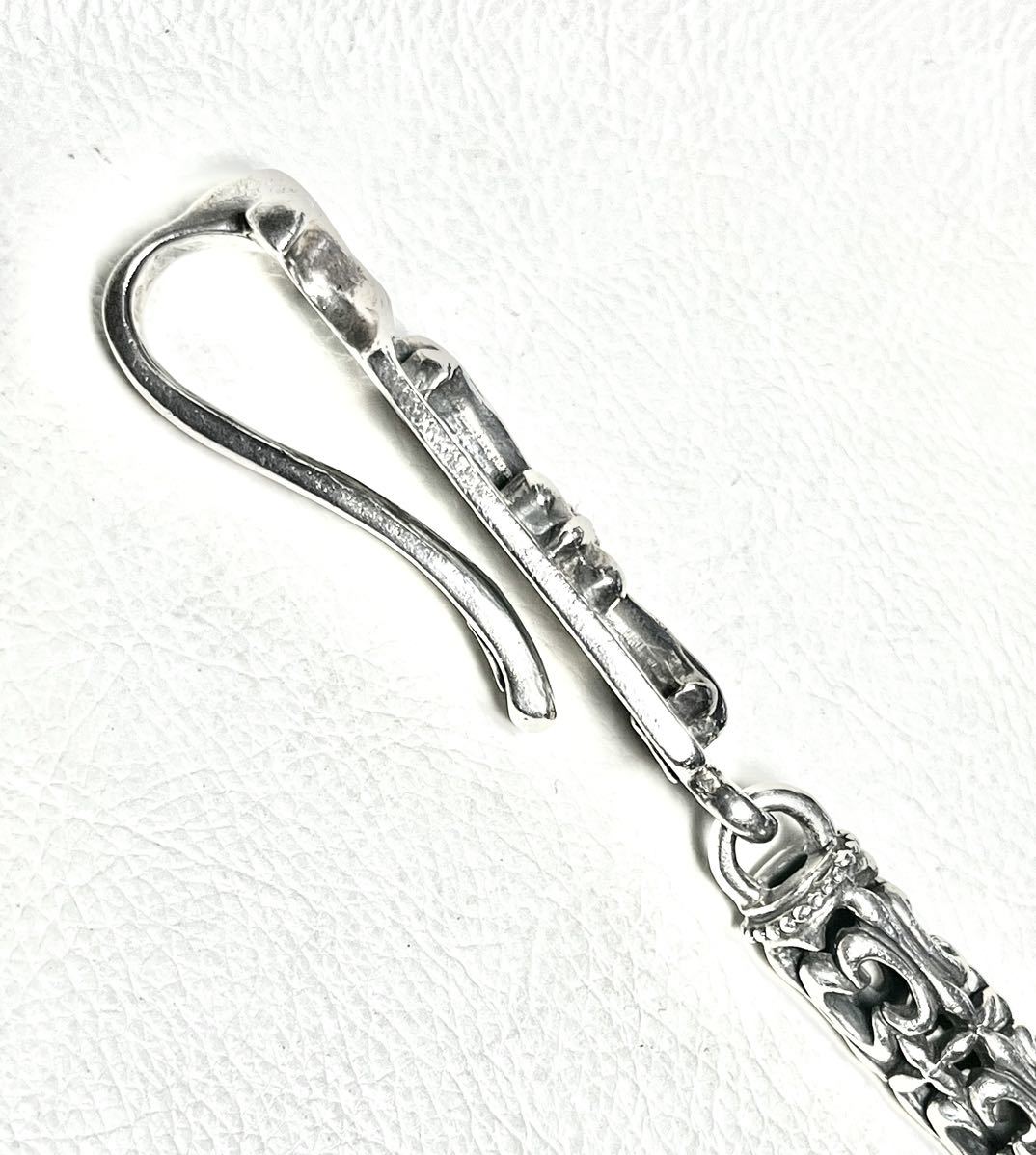 A&G цепочка для бумажника красный Stone SILVER925 осмотр Chrome Hearts CHROME HEARTS