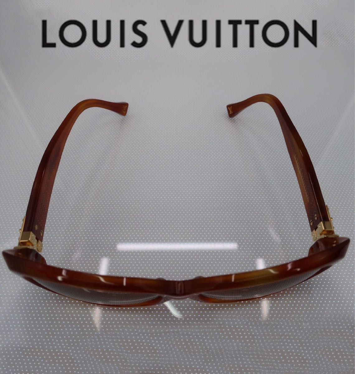 LOUIS VUITTON ルイ・ヴィトン サングラス Z0002E ゴールド ブラウン系 
