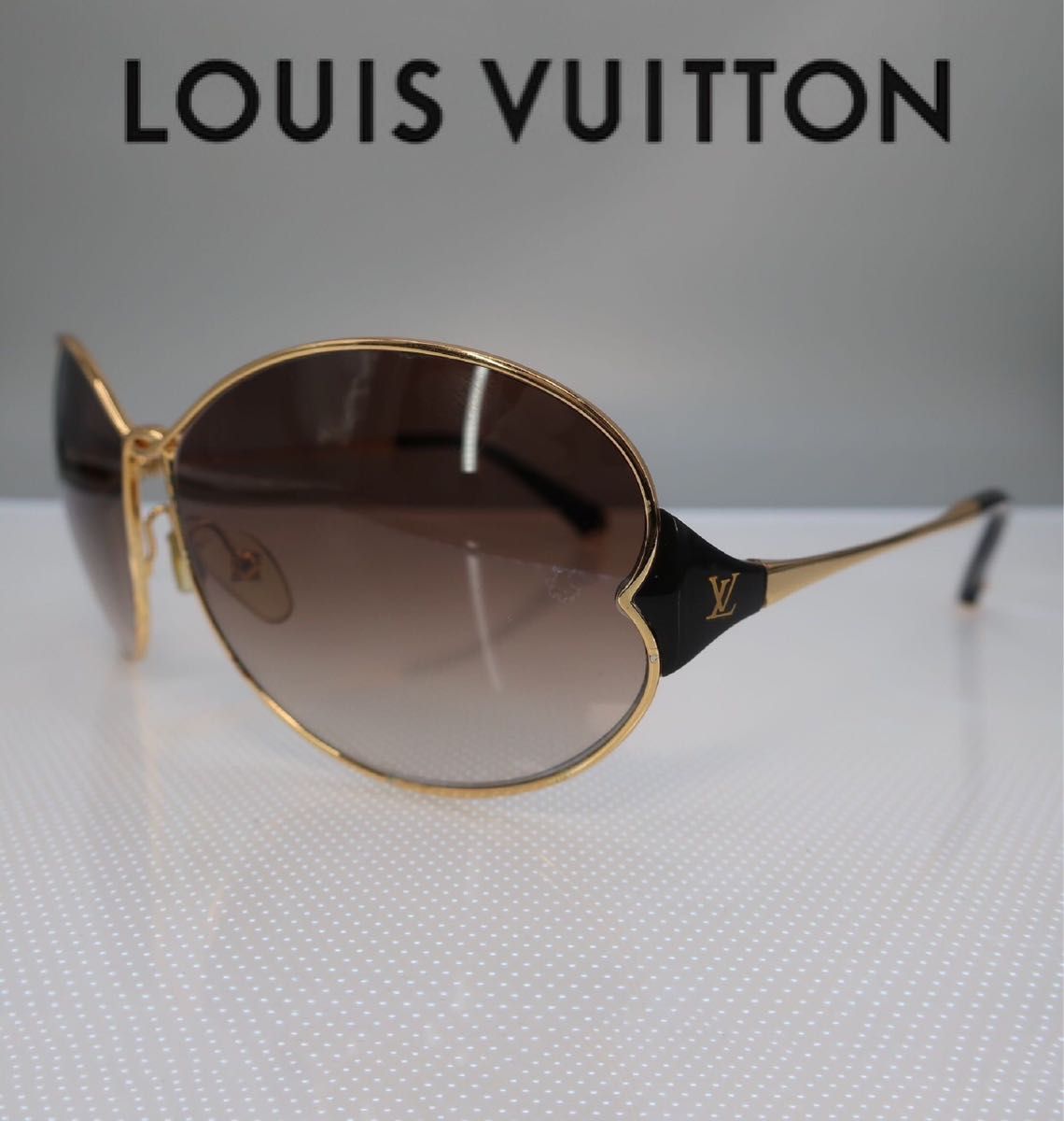 LOUIS VUITTON ルイ・ヴィトン サングラス Z0262U ゴールド ブラウン系