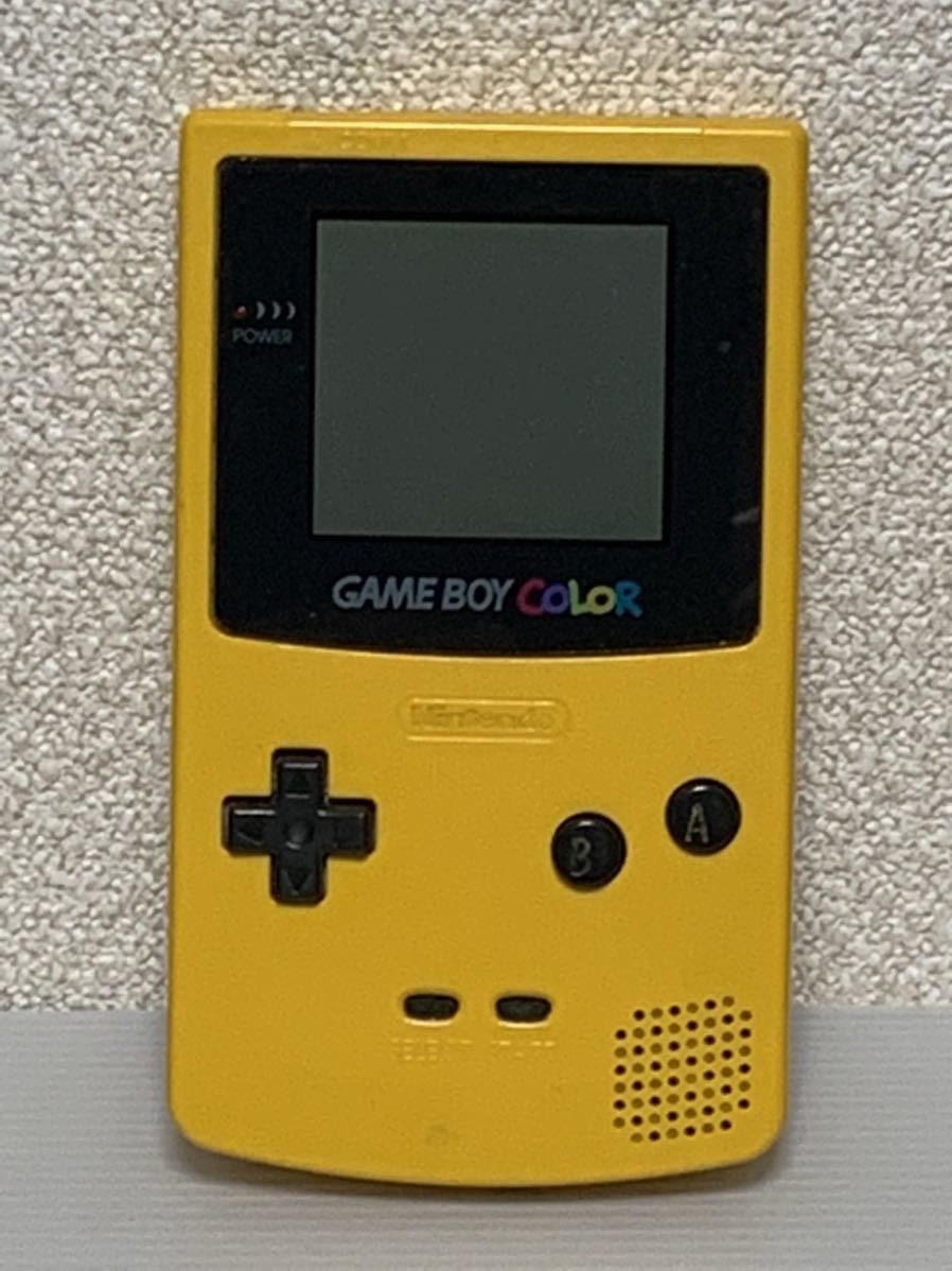 任天堂 ゲームボーイカラー イエロー CGB-001 ゲームボーイカラー Nintendo GAME BOY COLOR 任天堂 ゲームボーイカラー イエロー CGB-001 ゲームボーイカラー Nintendo GAME BOY COLOR