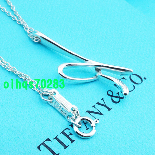 ♪即決♪新品　未使用 TIFFANY &Co. ティファニーイニシャルKネックレス_画像3