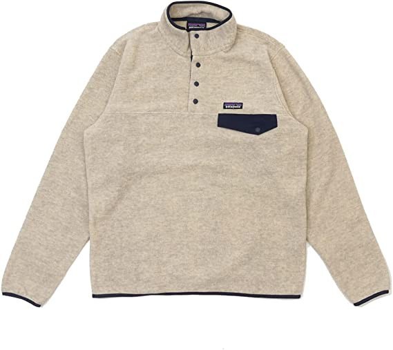 [Patagonia ] M's Lightweight Synchilla Snap-T Fleece Pullover 25551 OATMEAL HEATHER　サイズM