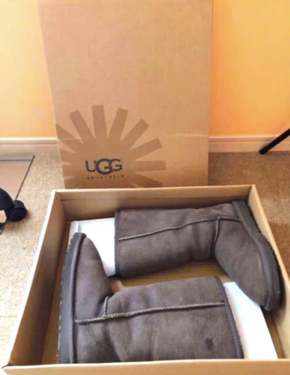  UGG UGG Australia Australia brand!- ton boots 23-23.5cm(UK6.5,EU36) brown group! box less .200 jpy discount!