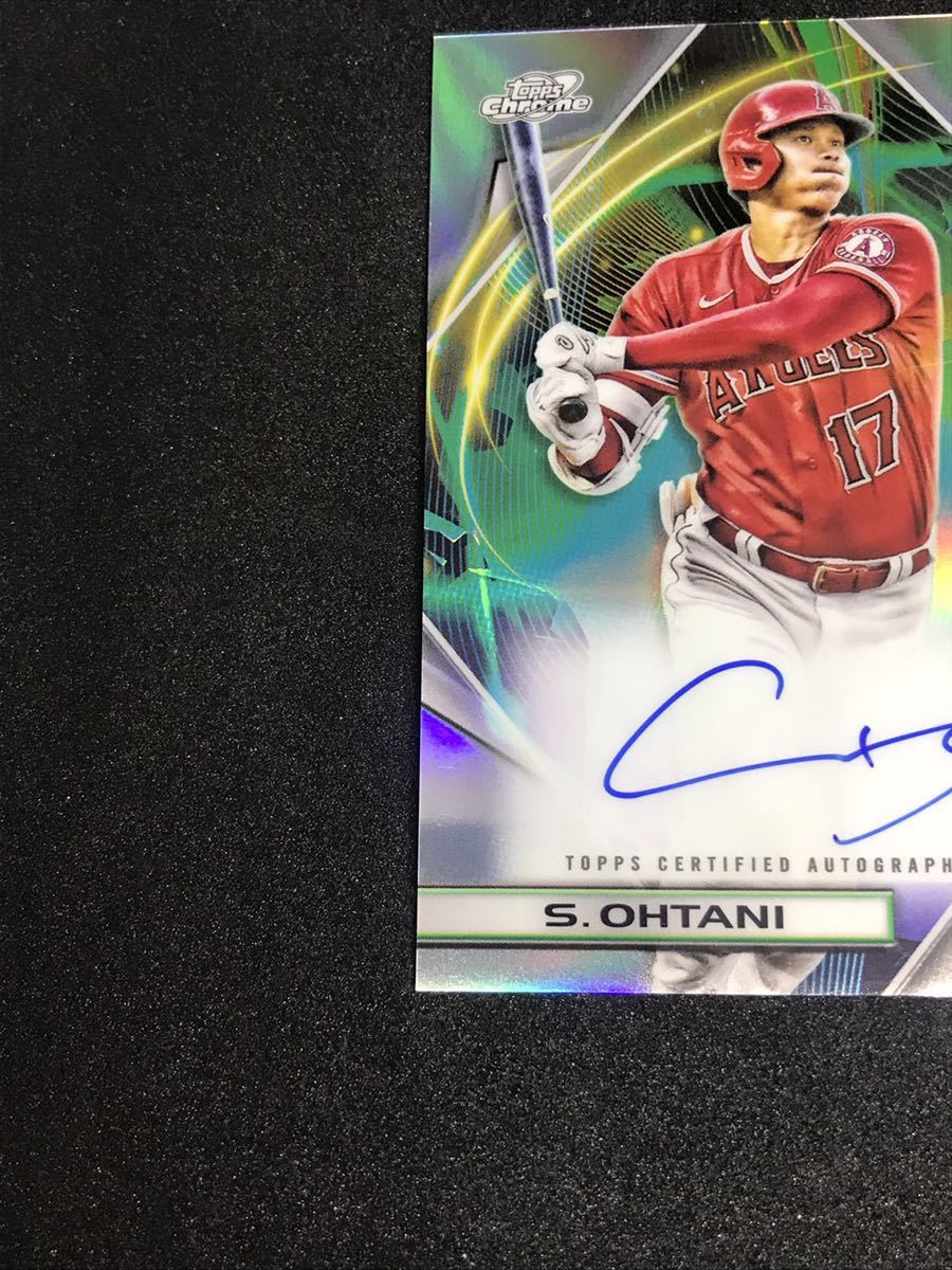 極上イタリア製 - 大谷翔平直筆サイン入り2022 Topps Cosmic Chrome
