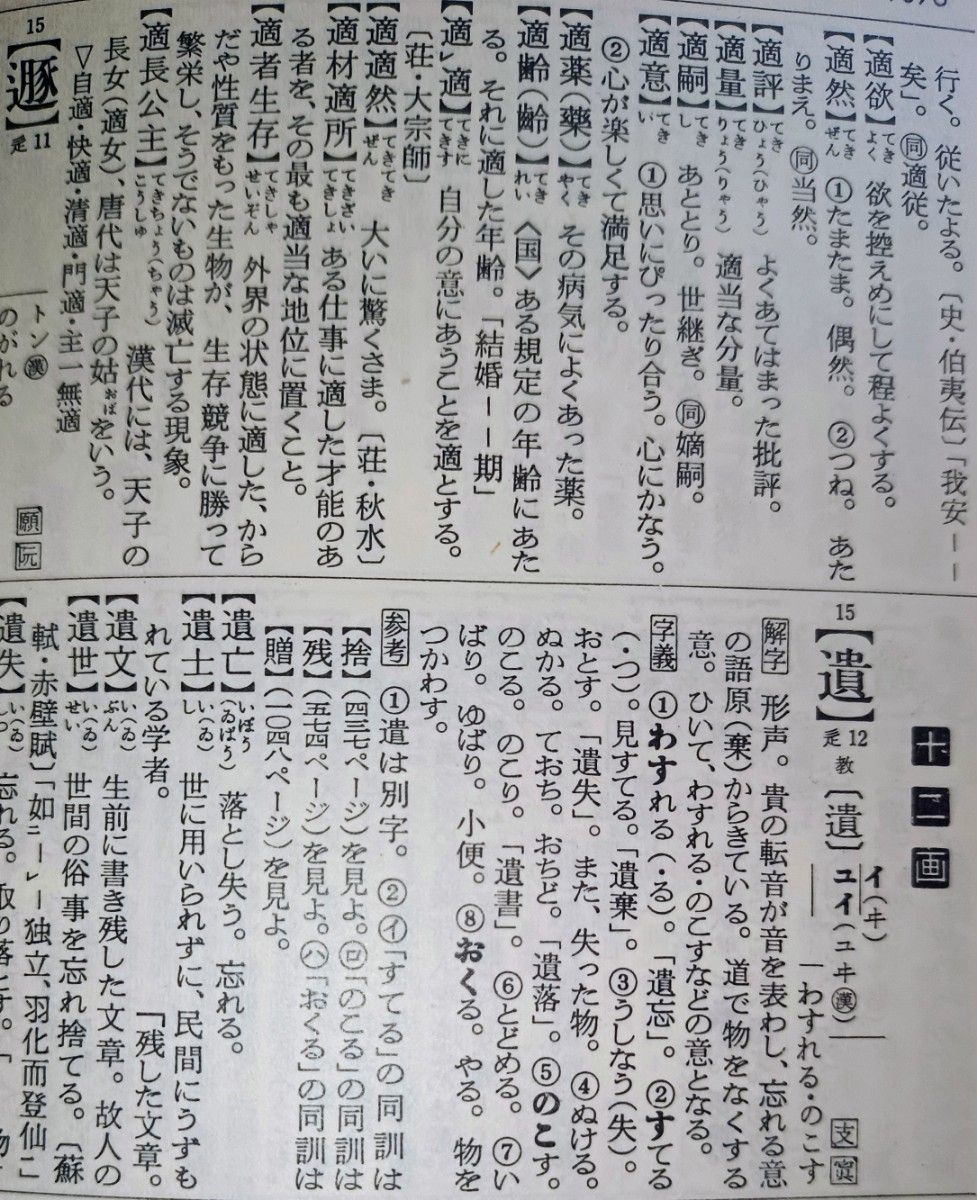 漢和中辞典　角川書店