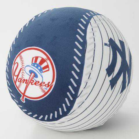 即決 MLB ニューヨーク・ヤンキース ボールクッション 25D 新品タグ付き New York Yankees