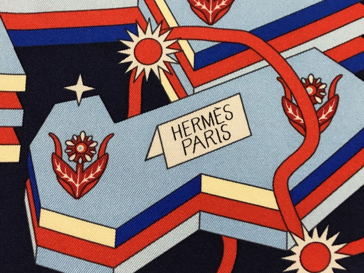 公式販売店 Hermes エルメス スカーフ カレ90 「ペガサスの源泉