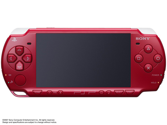 新品 SONY プレイステーション・ポータブル ディープ・レッド バリューパック PSPJ-20000 メーカー生産終了品 激レア 携帯ゲーム機 