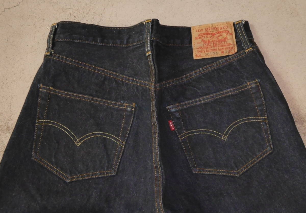 GINGER掲載商品】 LEVI'S501xxバレンシア工場1955年モデル復刻版W34L36