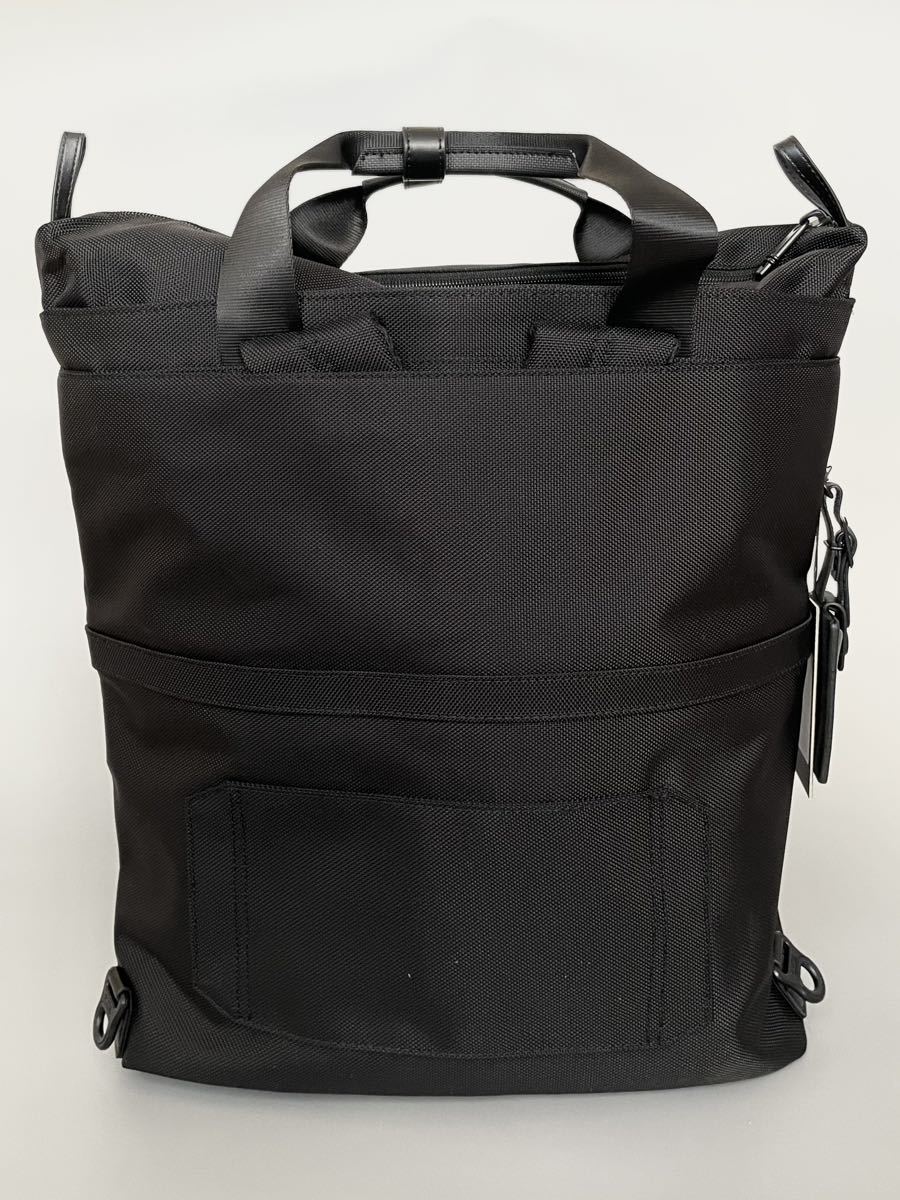 【超美品】TUMI ALPHA コレクション トート・バックパック ブラック 保存袋付き_画像4