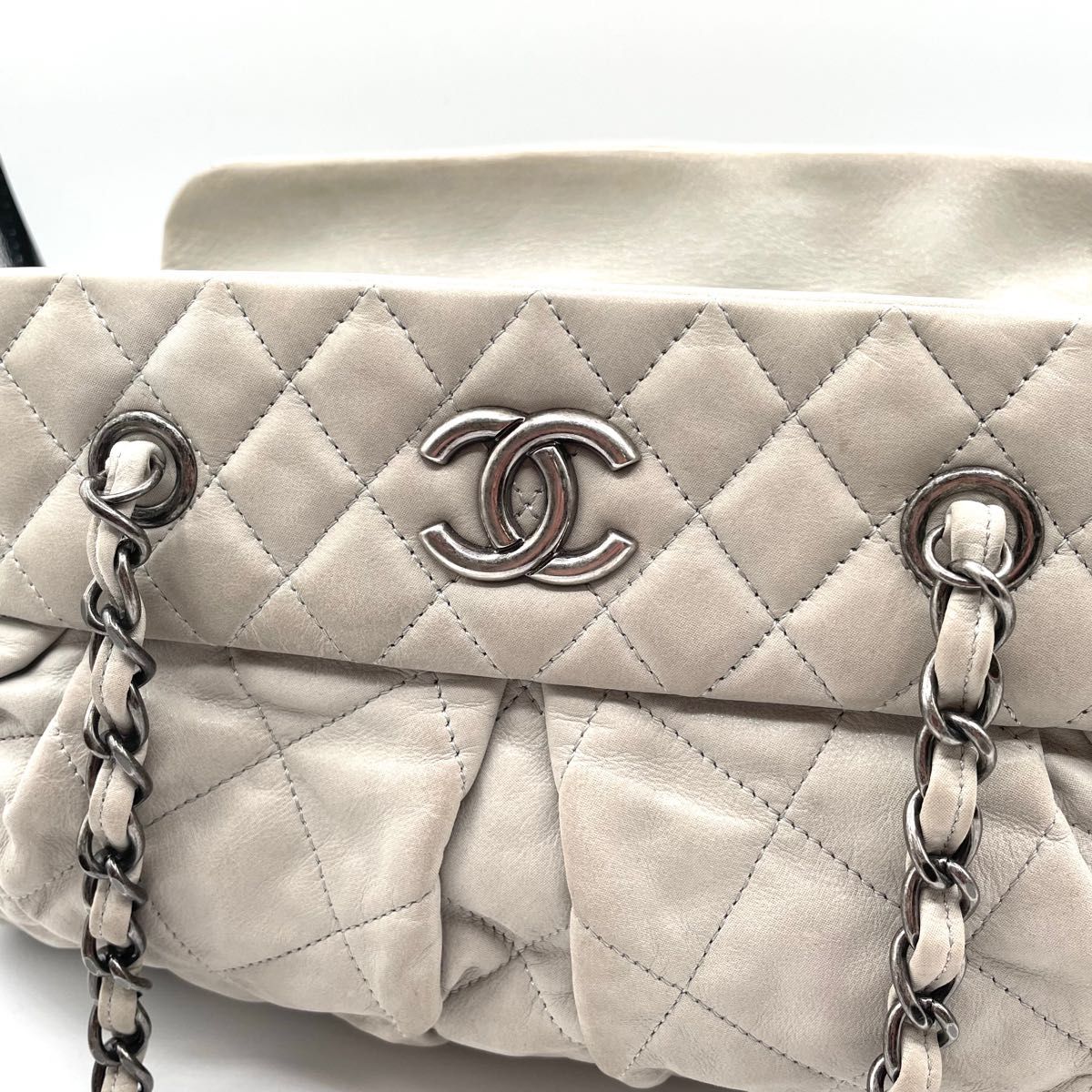 レア品CHANELシャネル ミニボストンバッグ ボーリングバッグ