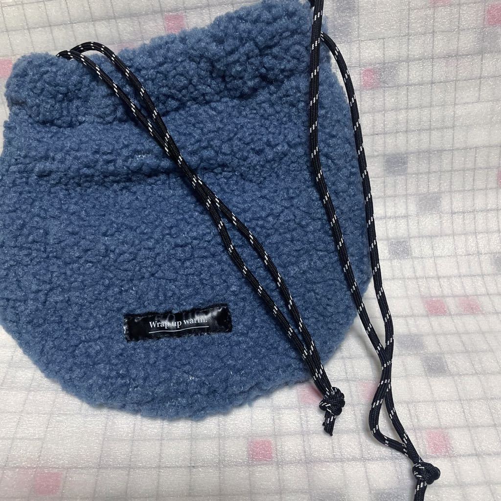  unused .... bag boa pouch pouch pouch bag blue luck .