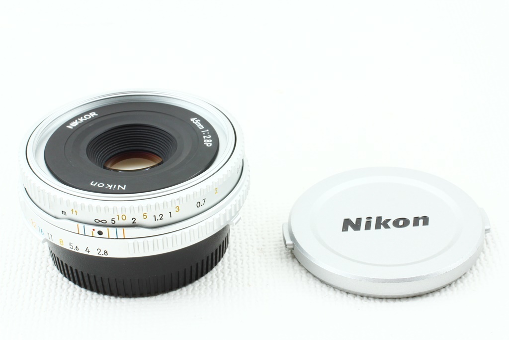 国内配送】 シルバー Nikon Ai 45mm F2.8P www.alquimya.com.br NIKKOR