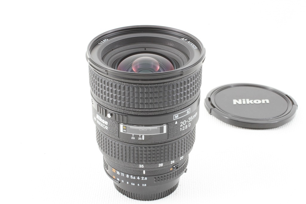 極上品◇NIKON ニコン AF NIKKOR 20-35mm F2.8D◇広角ズームレンズ/a