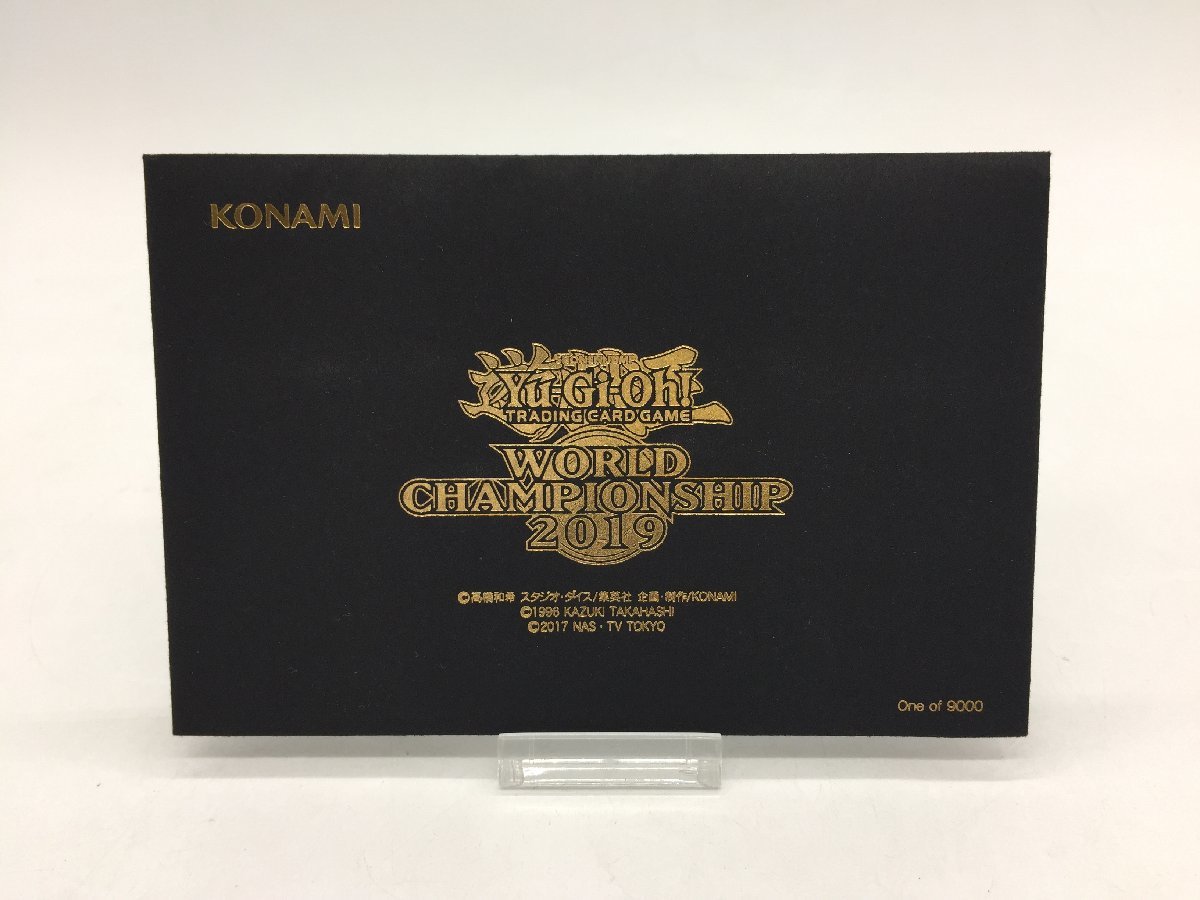 未開封 遊戯王 WCS2019 真紅眼の黒竜 2019-JPP01 死者蘇生 2019-JPP02