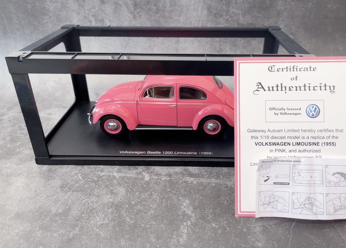 割引価格 BEETLE VOLKSWAGEN オートアート 超美品 1/18 1200 ミニカー