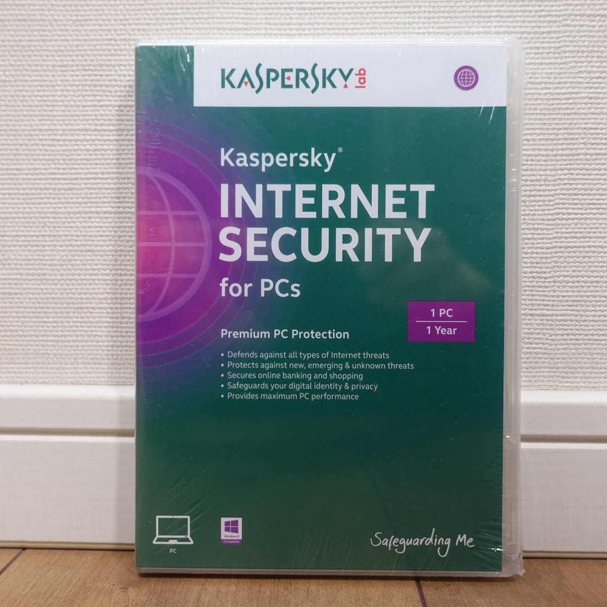 Kaspersky INTERNET SECURITY 1PC 1Year 英語版 Windows 未開封_画像1