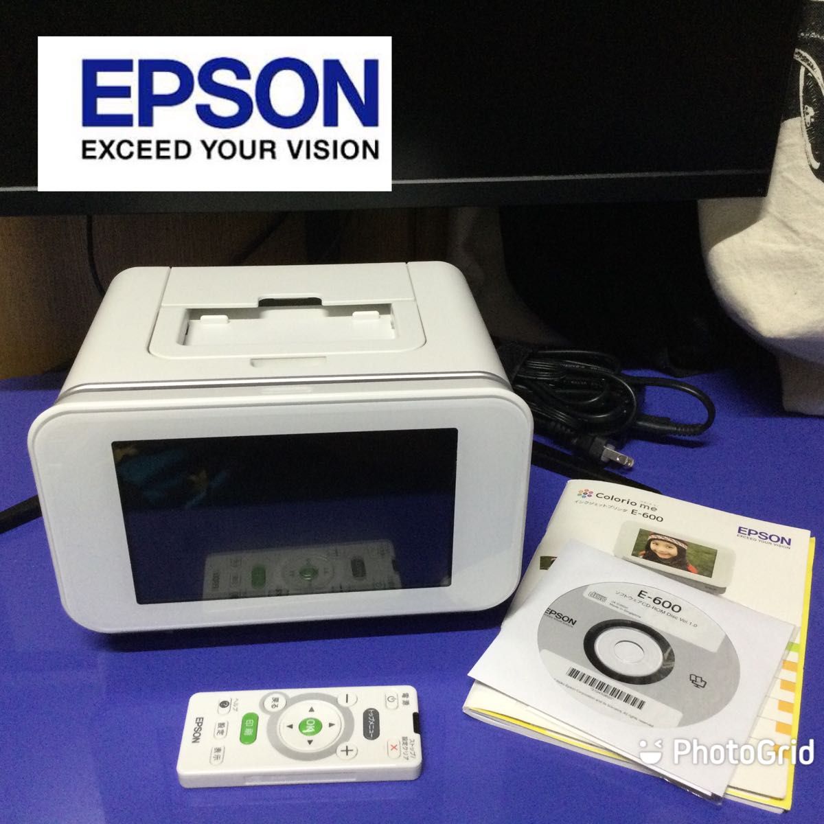 写真・ハガキ専用プリンター カラリオミー EPSON E-600