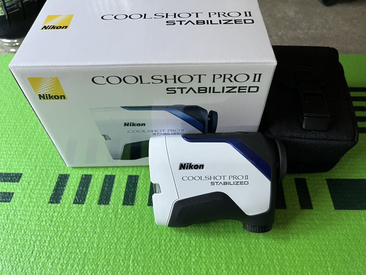 最高の Nikon ゴルフ用レーザー距離計 COOLSHOT PROII STABILIZED 手